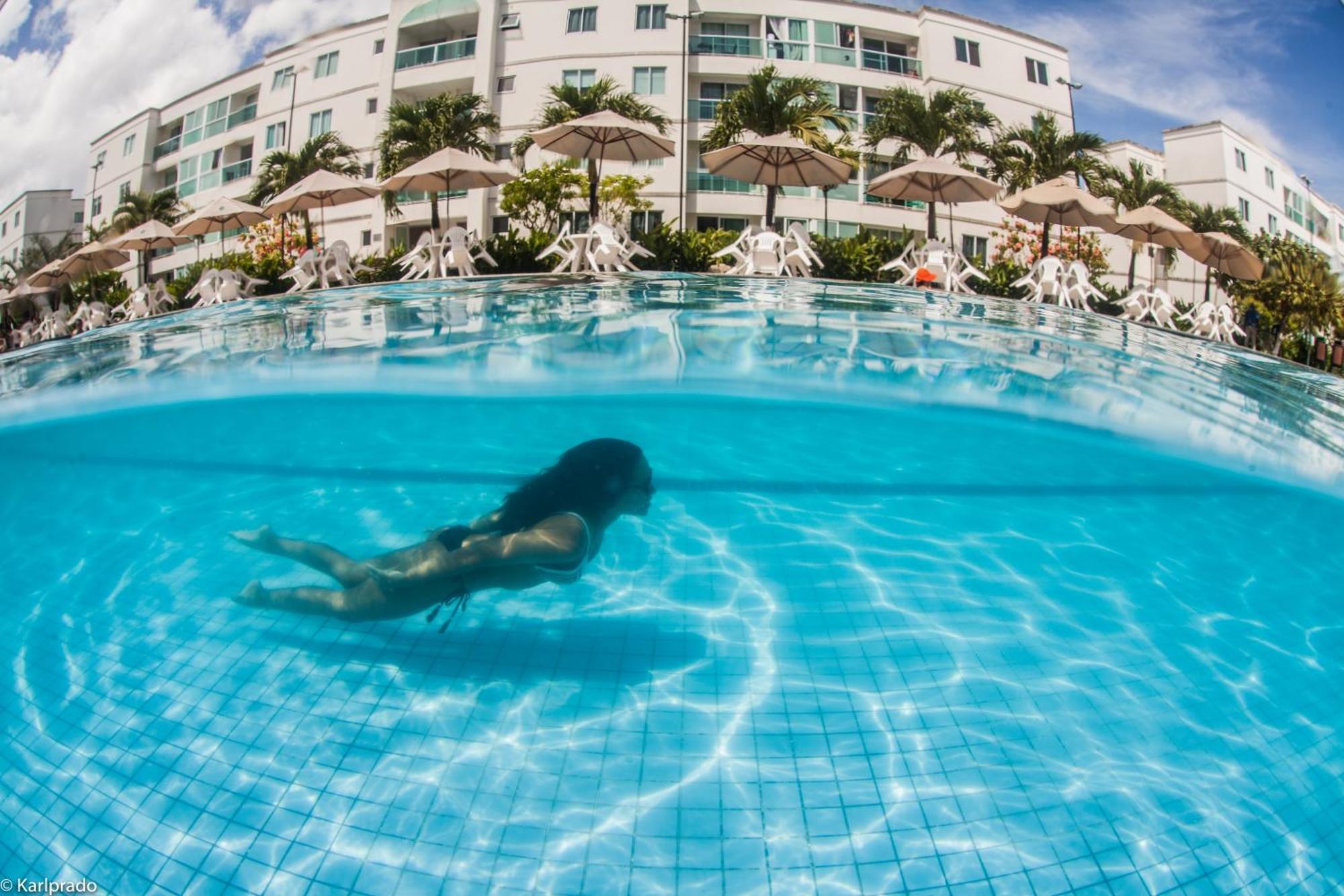 Apartment Frente Piscina Terreo No Palm Village Em - Eco11